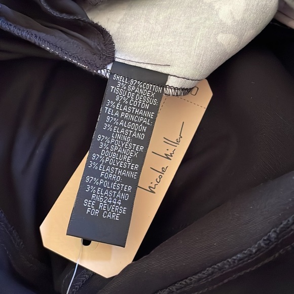 NWT Nicole Miller Artelier Floral Jeans - Picture 6 of 6